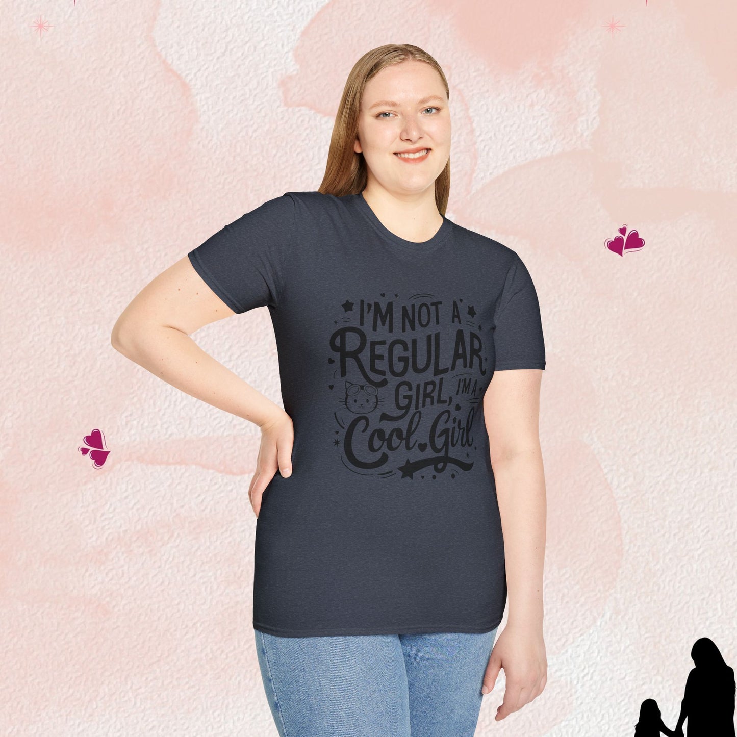 I am Cool Girl Cotton T-Shirt