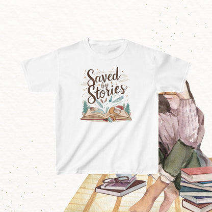 Tiny Reader kid Heavy Cotton Tshirt