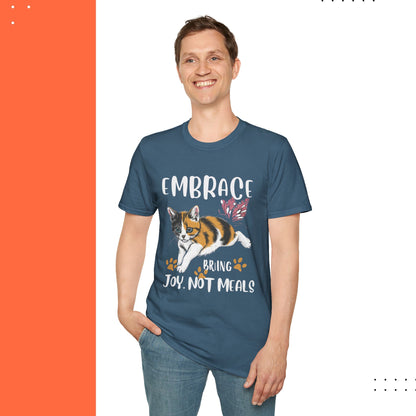 Embark Bring Joy Not Food Cotton Men Tshirt