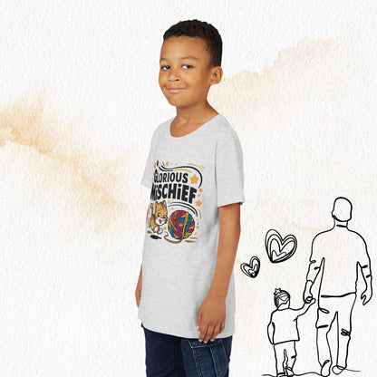 Glorious Mischief  Youth Heavy Cotton T-Shirt