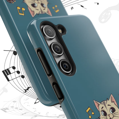 Tuneful Treasures Wireless Charging Support Tough Case.
