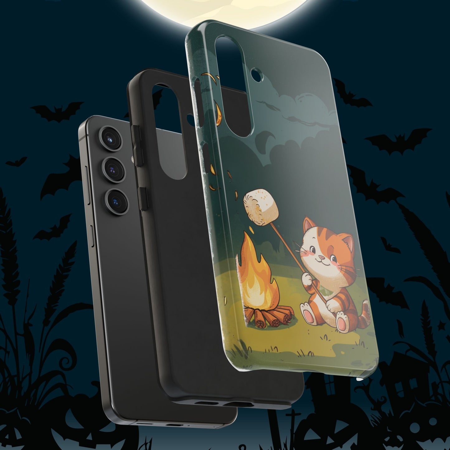 S'meowggy Wireless Charging Support Tough Case.
