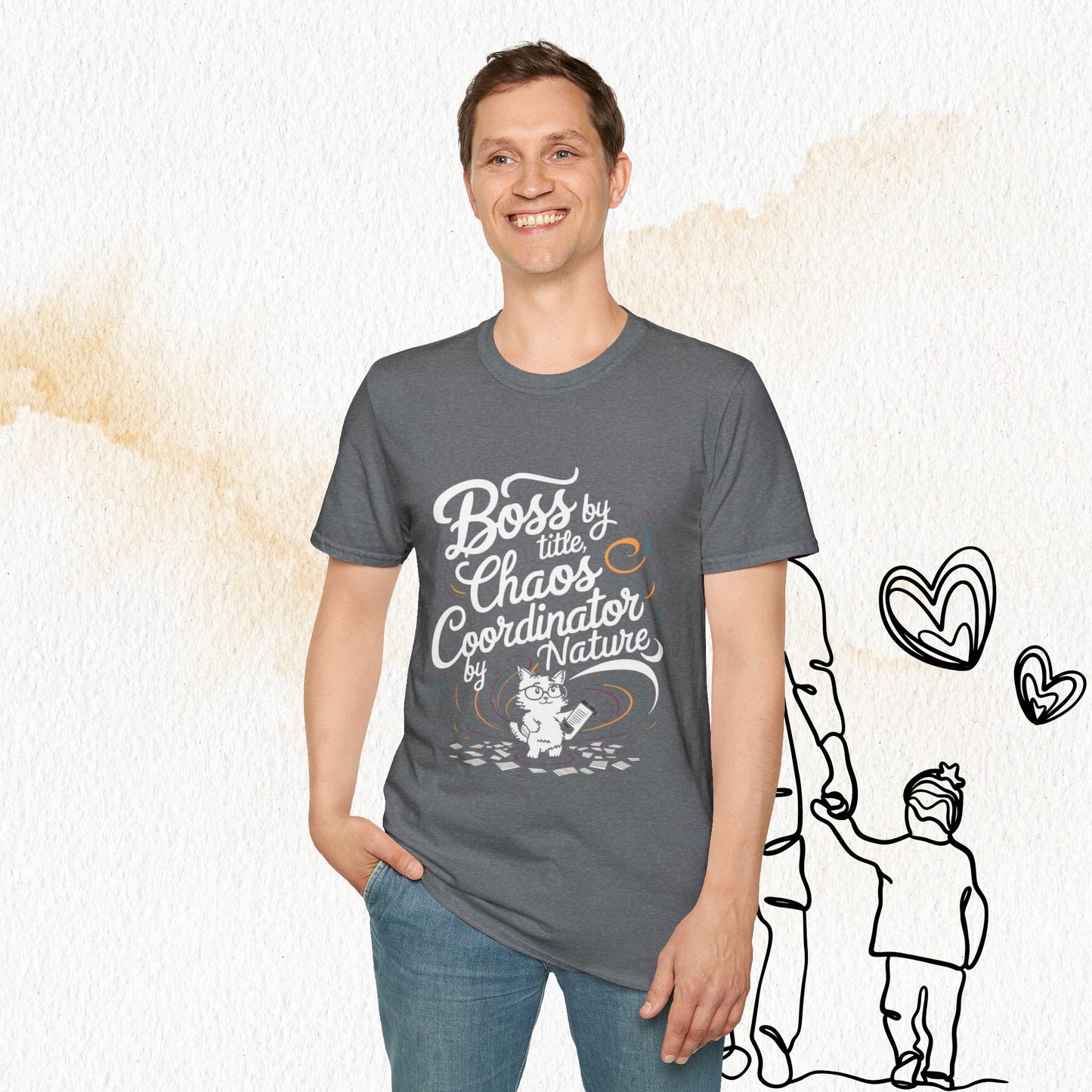 Boss By Title Cotton Tee