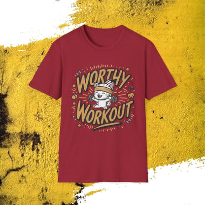 Worthy Workout Cotton Men Tee