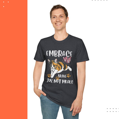 Embark Bring Joy Not Food Cotton Men Tshirt