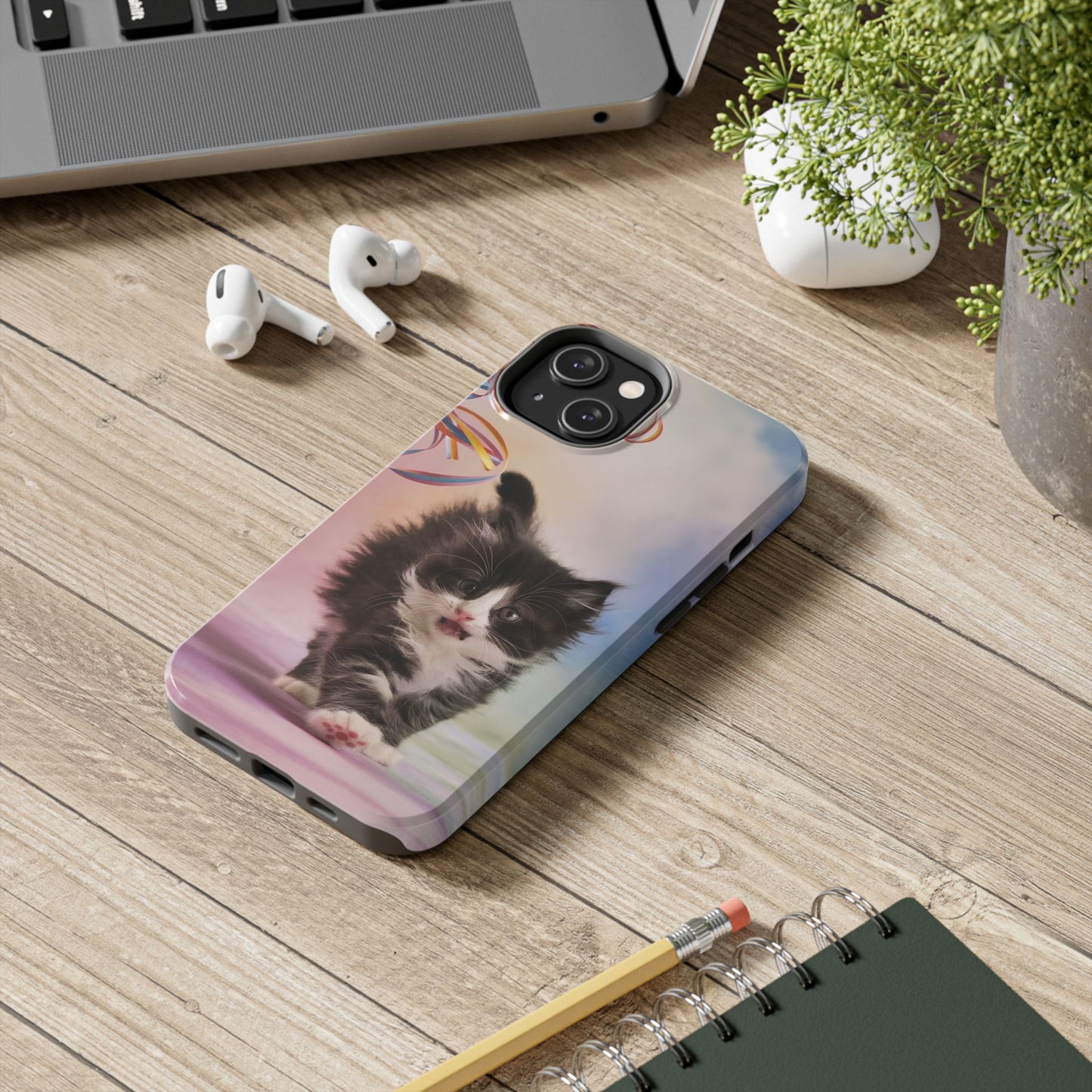 Meowjesty Wireless Charging Support Tough Case