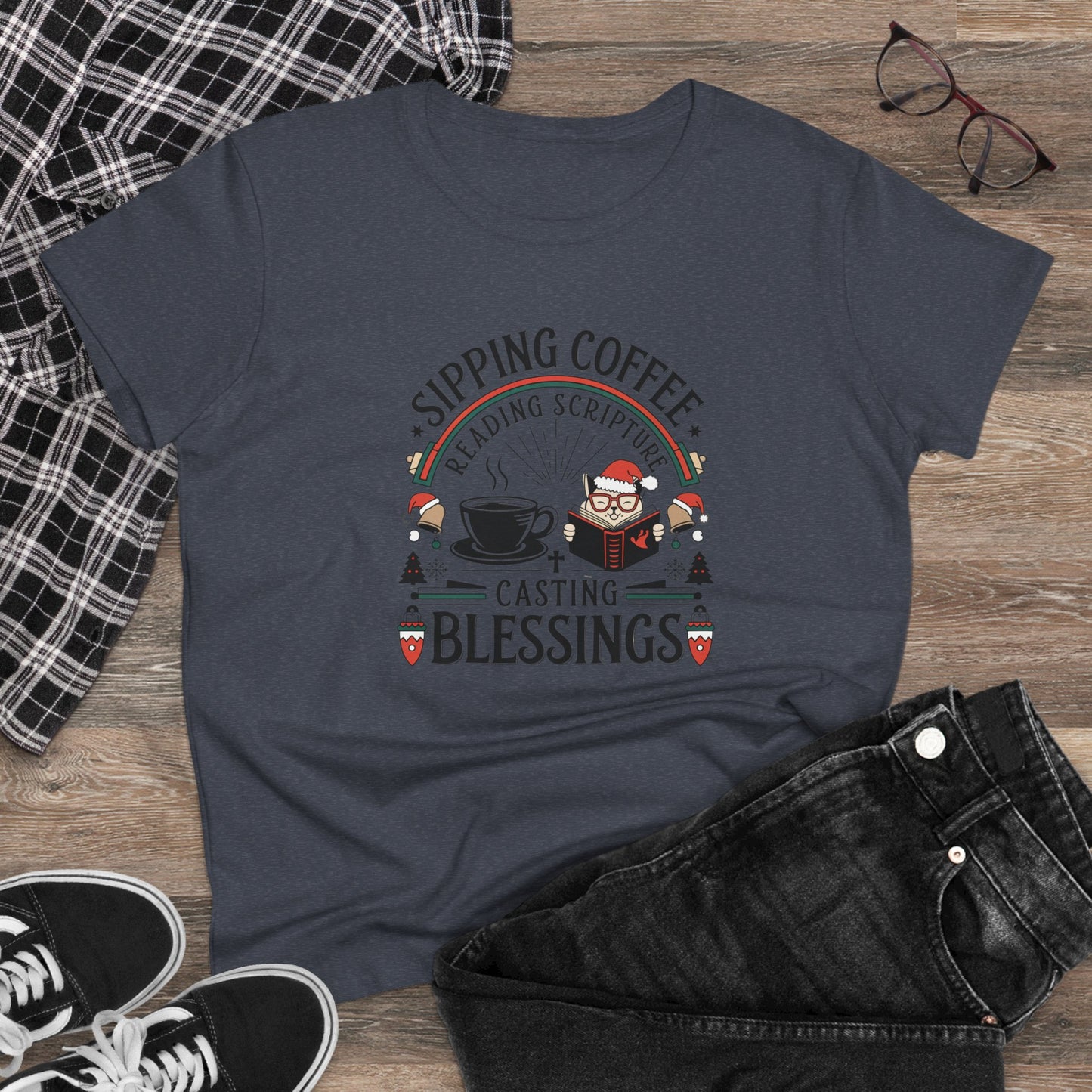 Spirit Words Women Cotton Tshirt