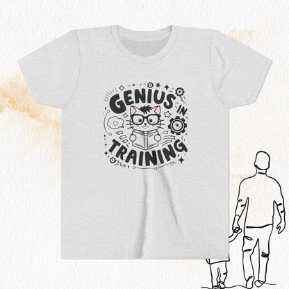 Genius In Training Youth Heavy Cotton T-Shirt