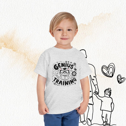 Genius In Training Toddler Cotton T-Shirt