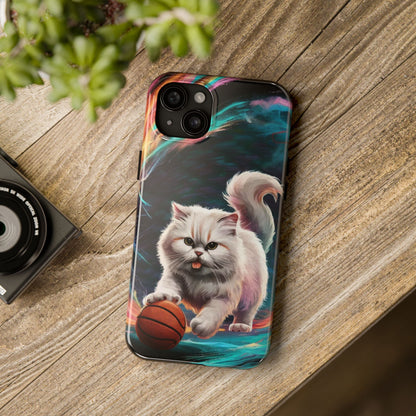 Meowble Dribble Wireless Charging Support Tough Case.