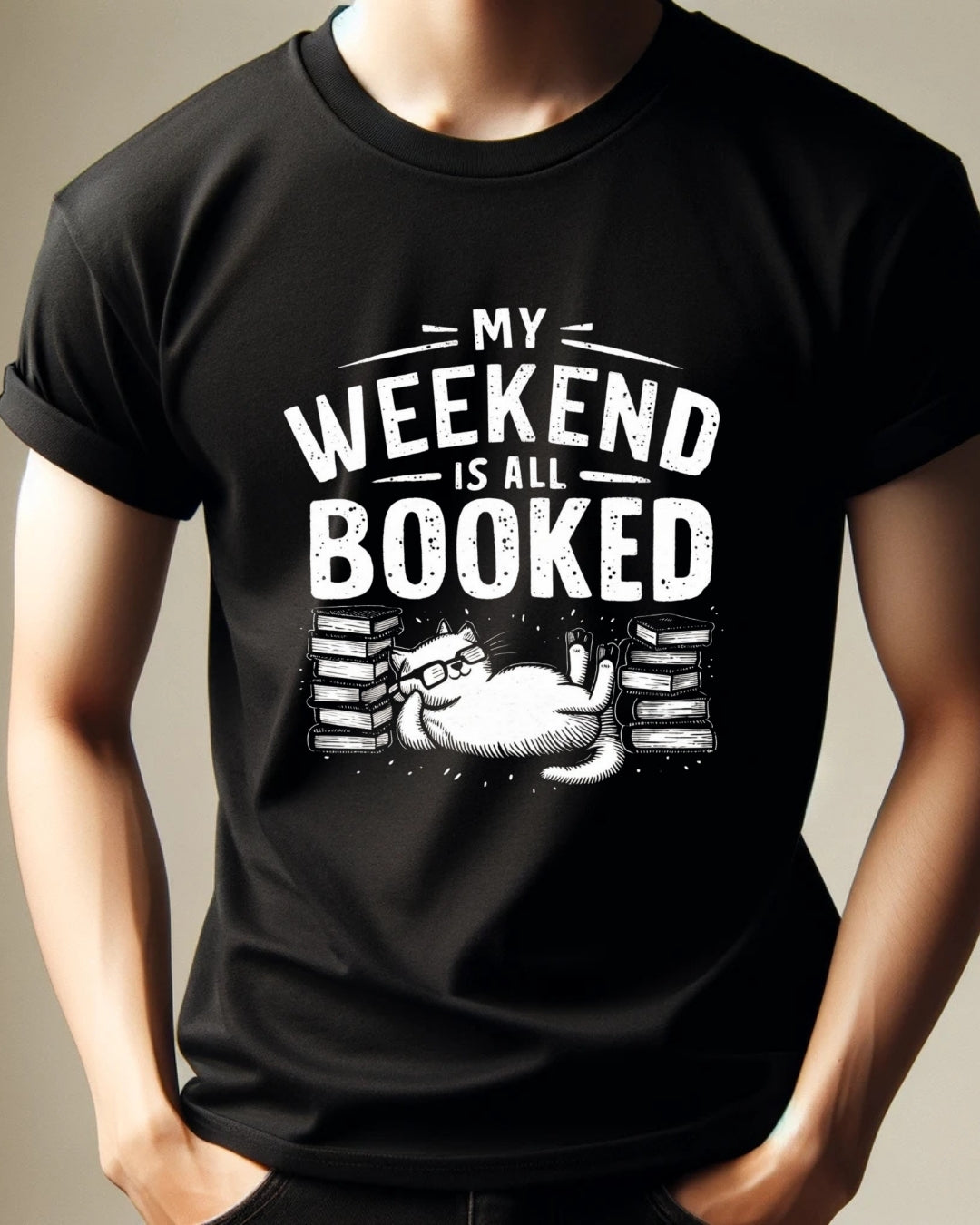 My Weekend Is Booked Book Lovers T-Shirt