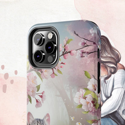 Lavender Lullaby Wireless Charging Support Tough Case