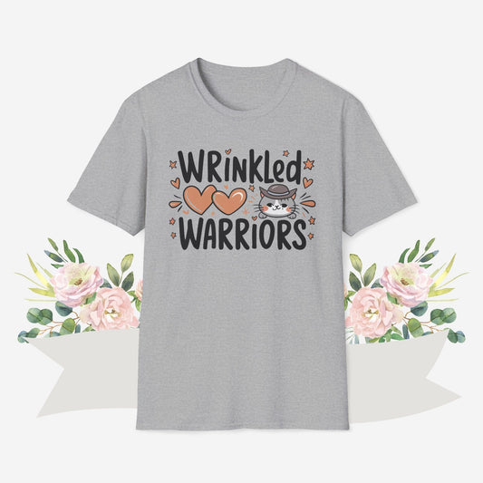 Wrinkled Warriors Cotton Men Tee
