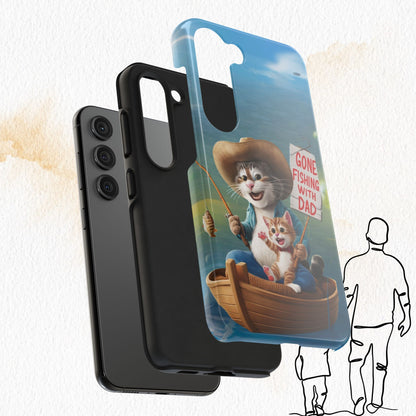Dadcat Defender Wireless Charging Support Tough Case