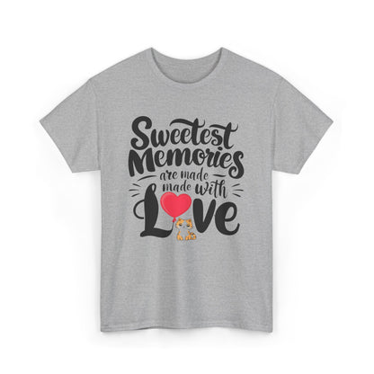 Sweetest Memory Are With Love Unisex Cotton T-Shirt