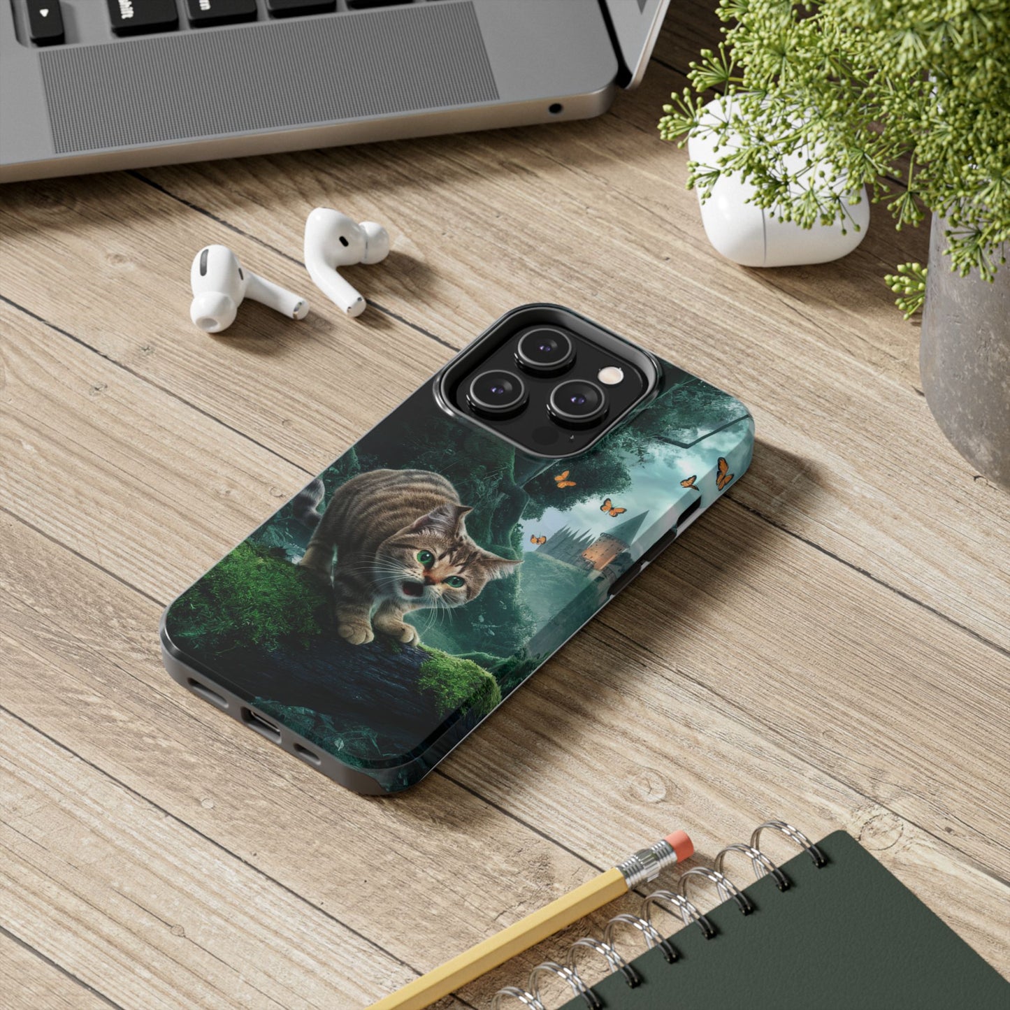 Climby Wireless Charging Support Tough Case.