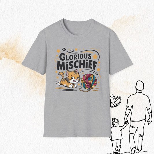 Glorious Mischief Cotton Men T-Shirt