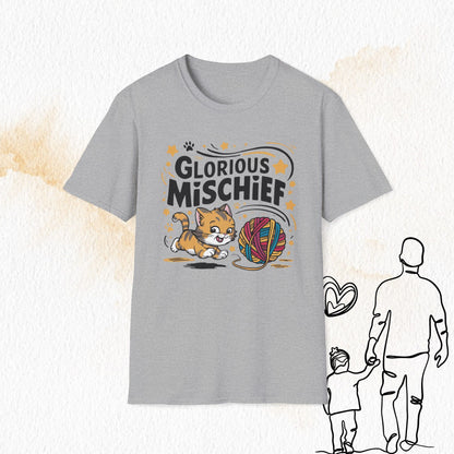 Glorious Mischief Cotton Men T-Shirt