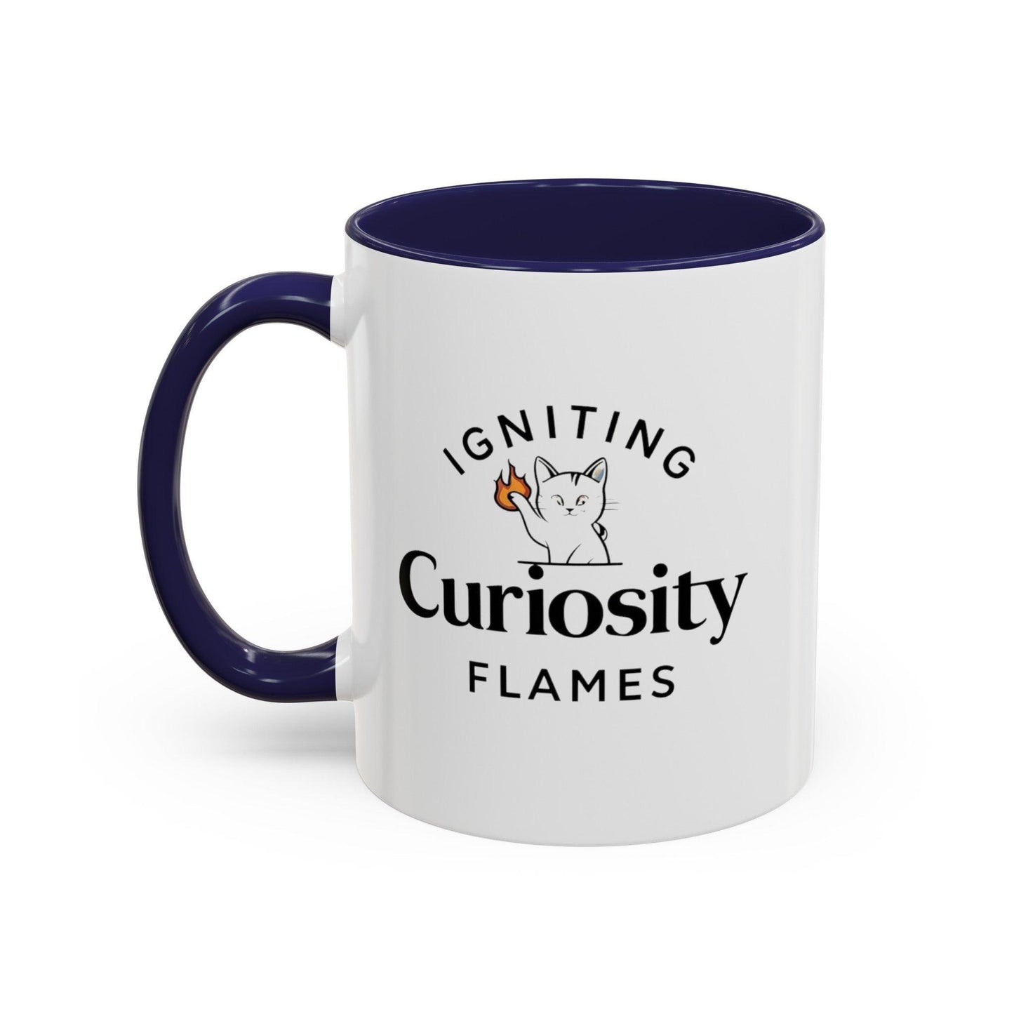 Billien Purrfect Teacher Printify 11 oz 11oz accent mug Coffee Mugs Holiday Picks Home & Living Kitchen Mugs Spring Essentials two tone White base