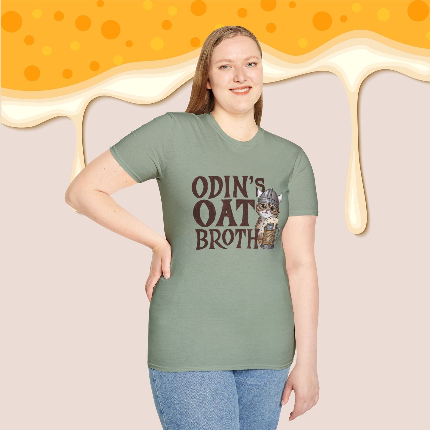 Odin Oath Broth Cotton T-Shirt