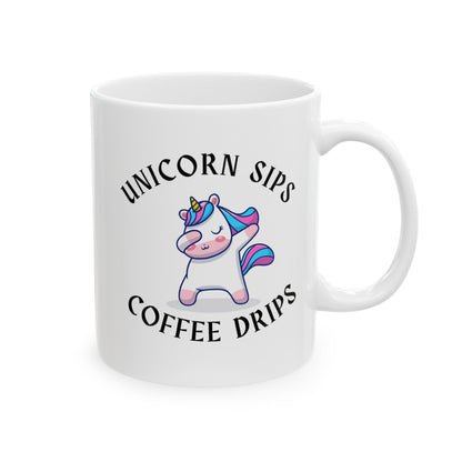 Billien Meowgical Mug Printify 11oz Coffee Mugs Holiday Picks Home & Living Kitchen Mugs Sublimation Valentine's Day Valentine's Day Picks White base