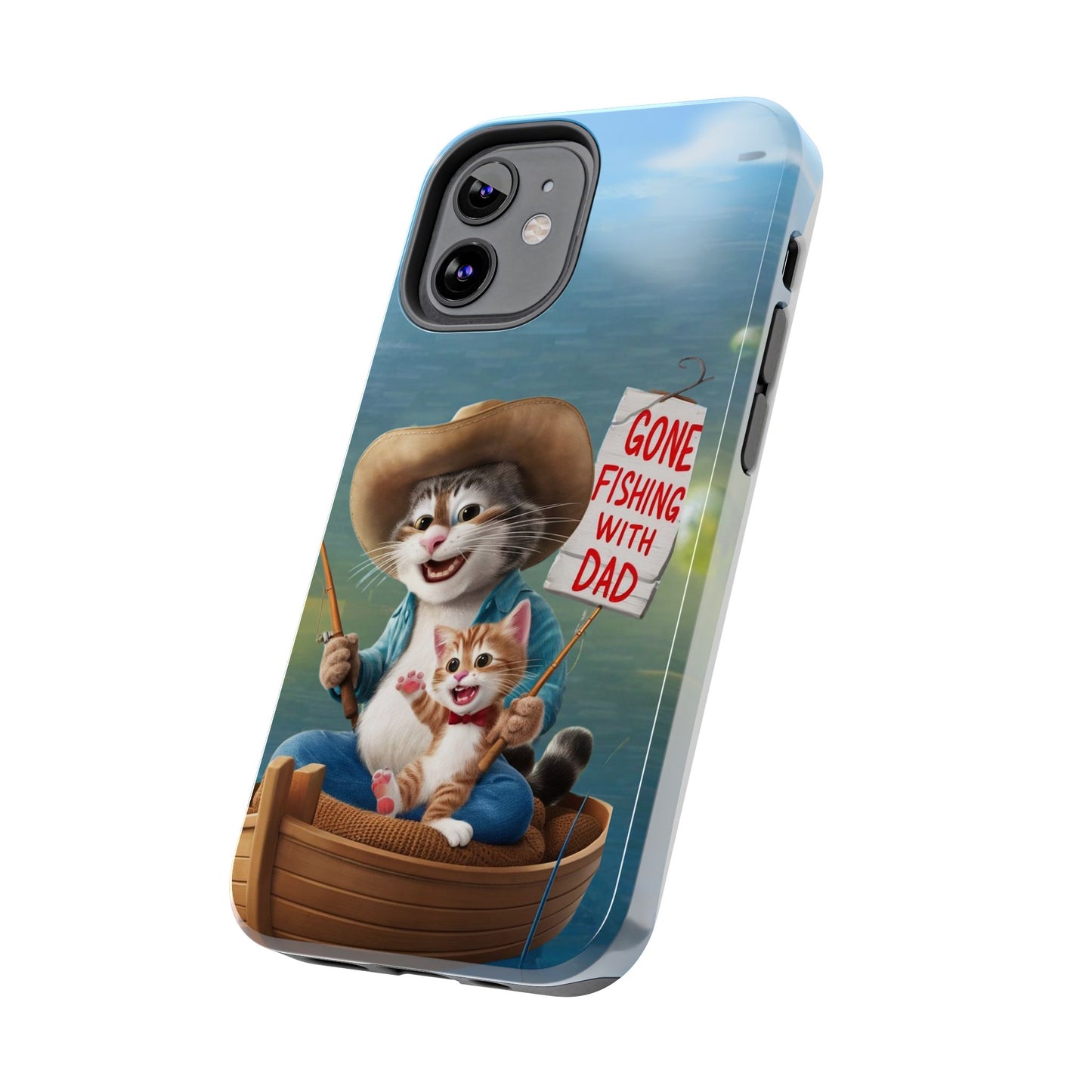 Dadcat Defender Wireless Charging Support Tough Case