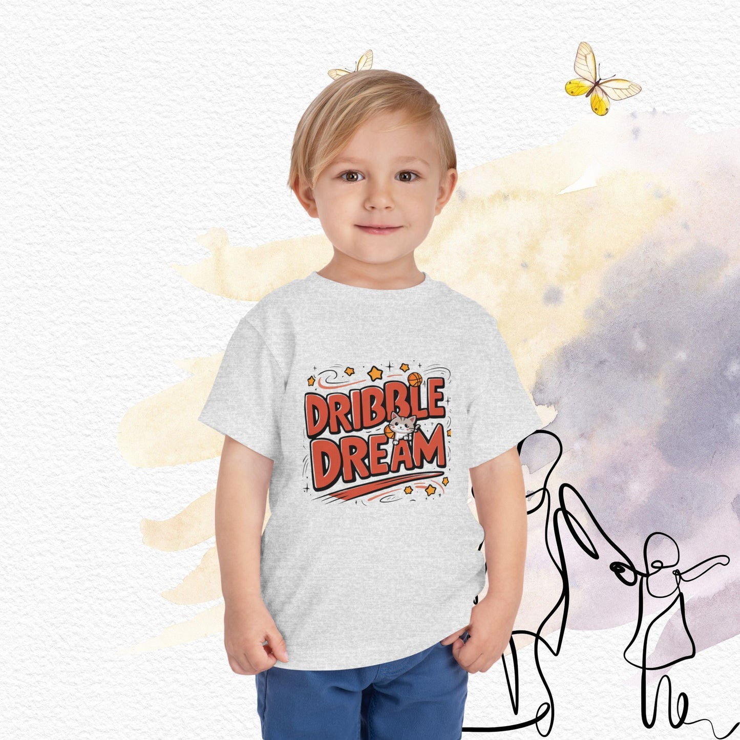 Dribble Dream Toddler Cotton T-Shirt
