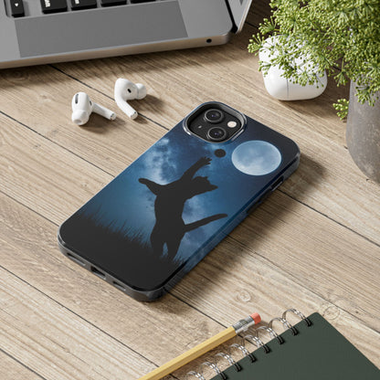 Cattastic Courtside Wireless Charging Support Tough Case.