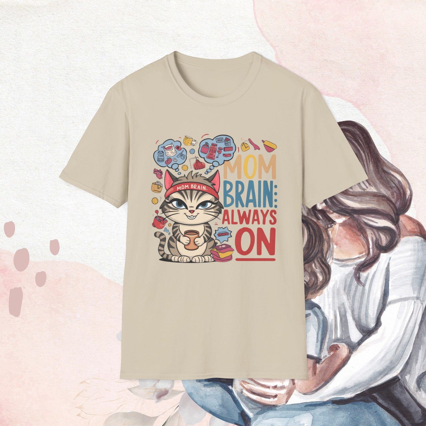 Mom Brain Cotton T-Shirt