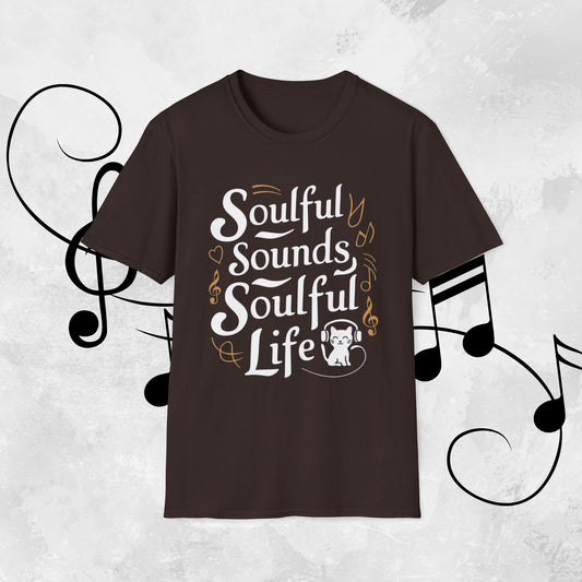 Soulful Sound Soulful Life Cotton Men Tees