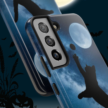 Cattastic Courtside Wireless Charging Support Tough Case.