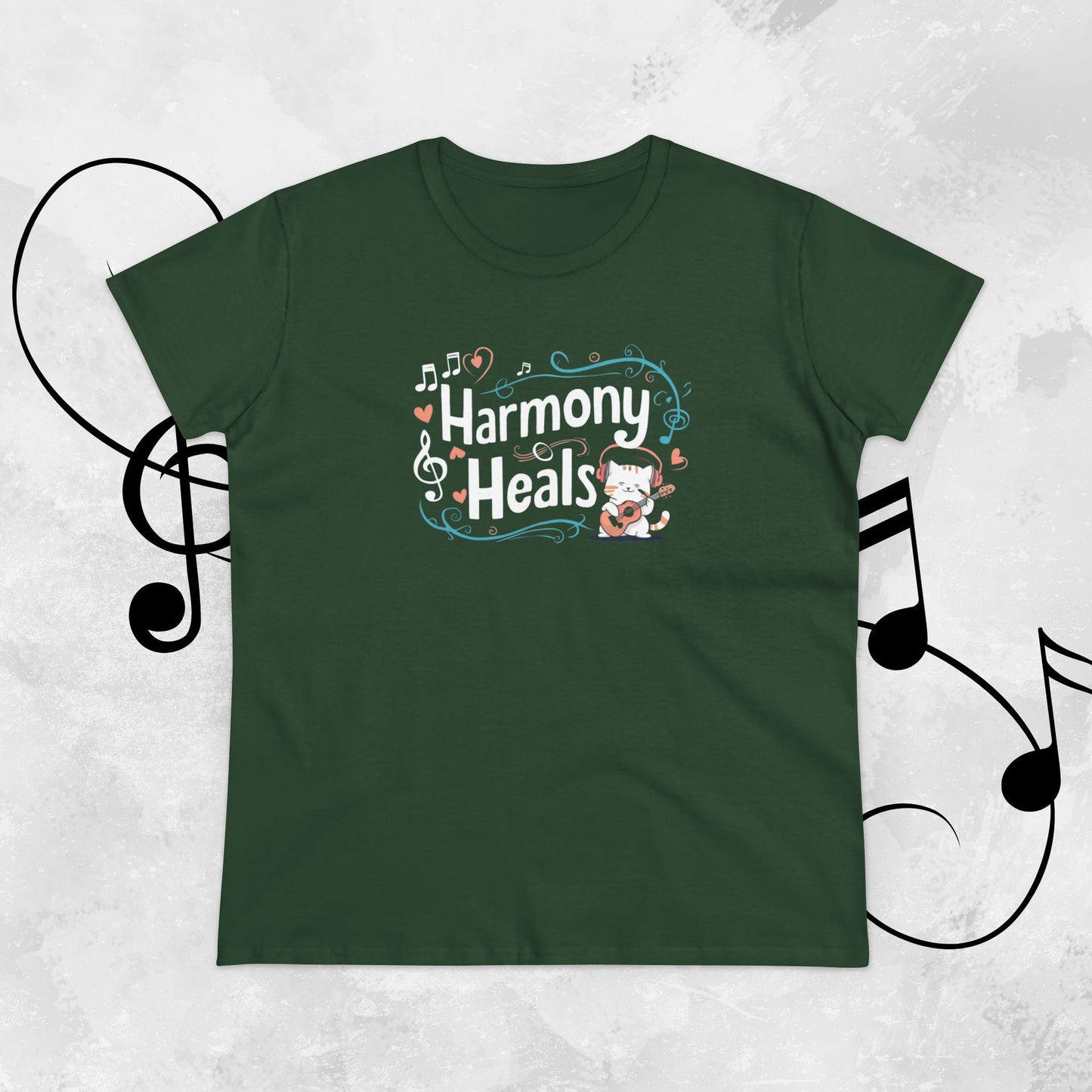 Harmony Heal Women Cotton Tshirt