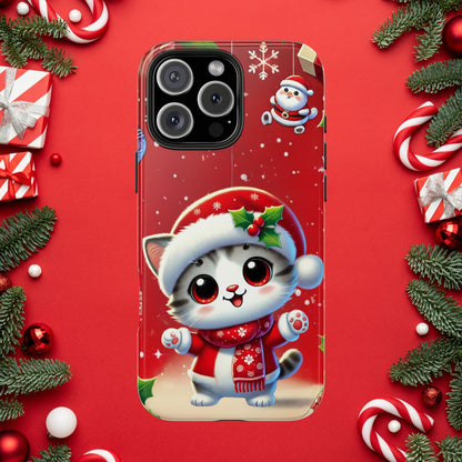 Purrfect Wishes Wireless Charging Support Tough Case