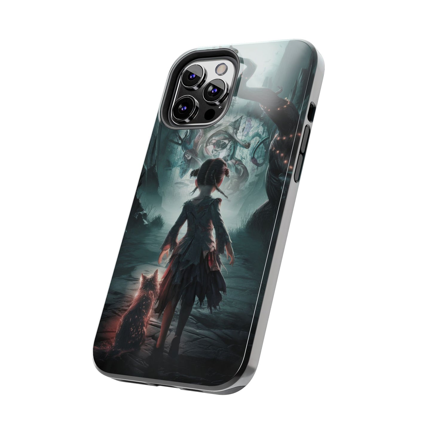 Feline Festivities Wireless Charging Support Tough Case.