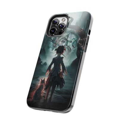 Feline Festivities Wireless Charging Support Tough Case.