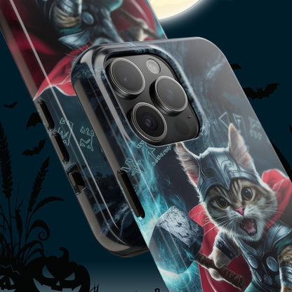 Meow Mjolnir Wireless Charging Support Tough Case