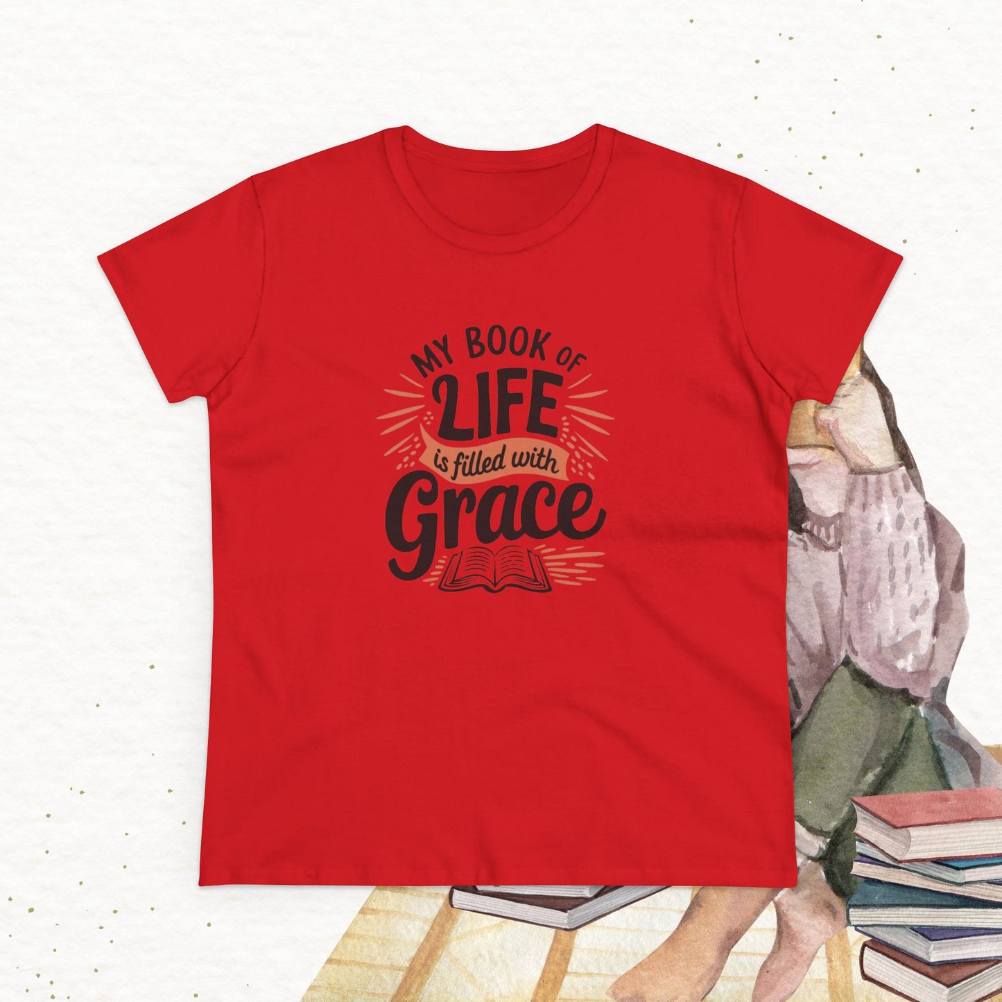Grace Grit Women Cotton Tshirt