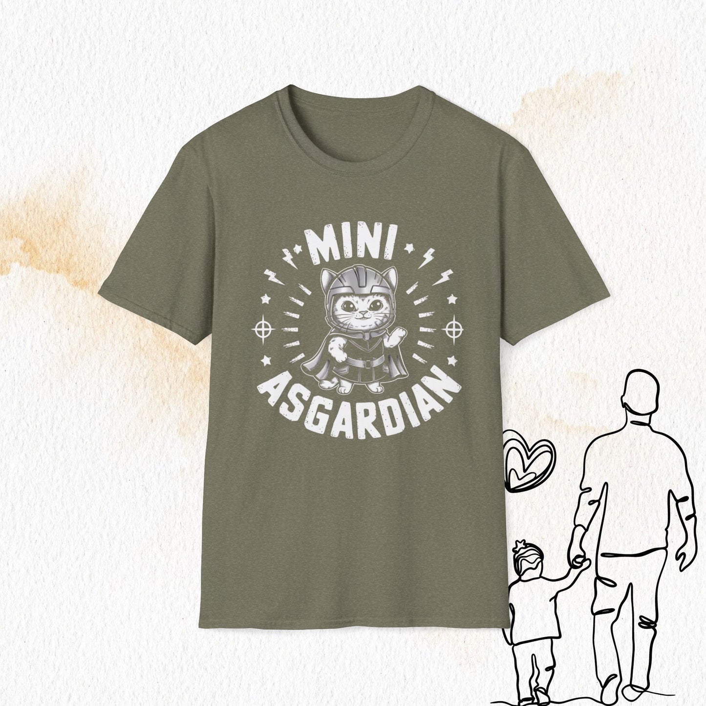 Mini Asgardian Cotton Men Tees