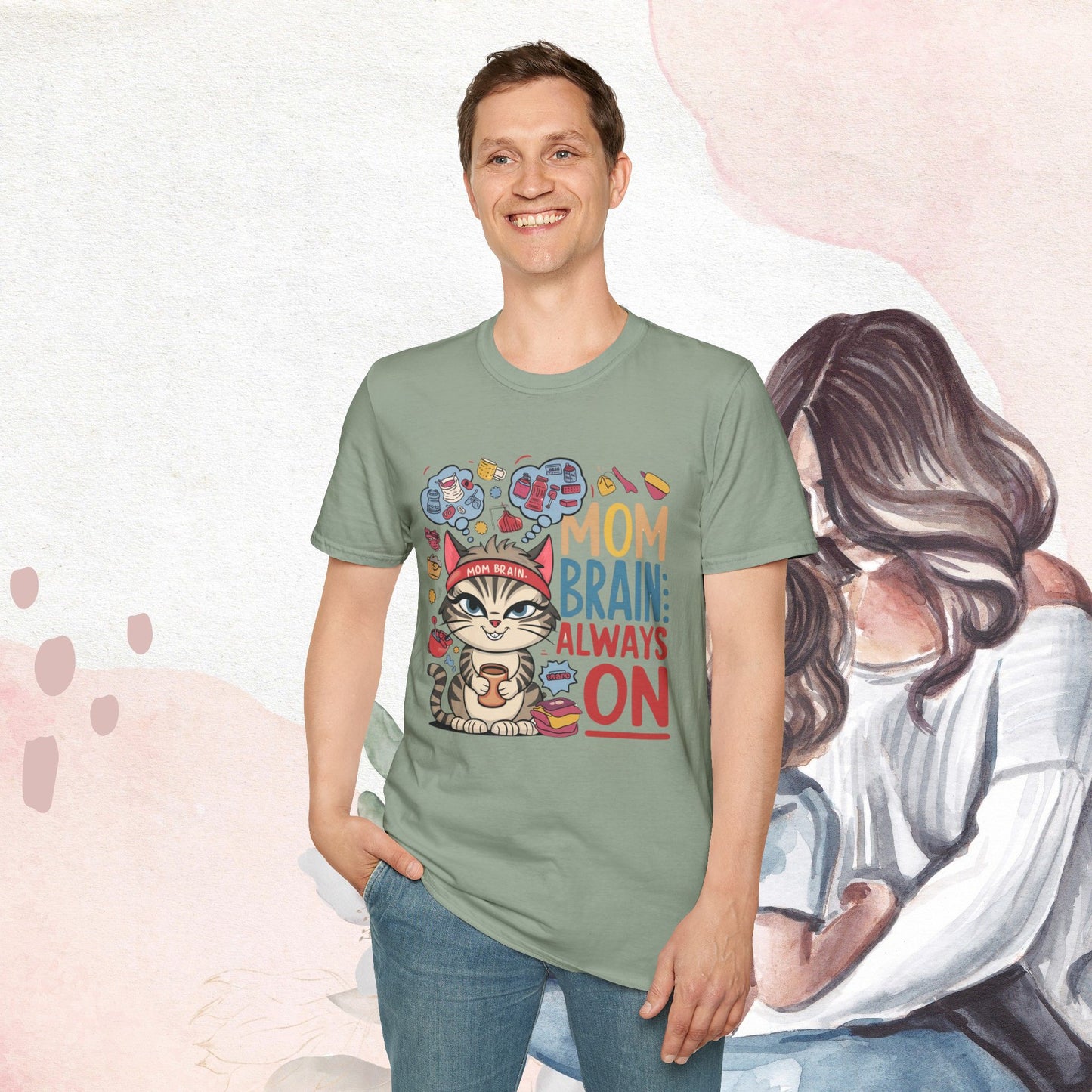 Mom Brain Cotton T-Shirt