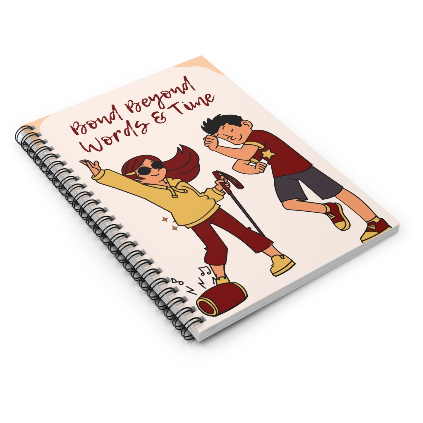 Sisterly Care Ruled Line Notebook