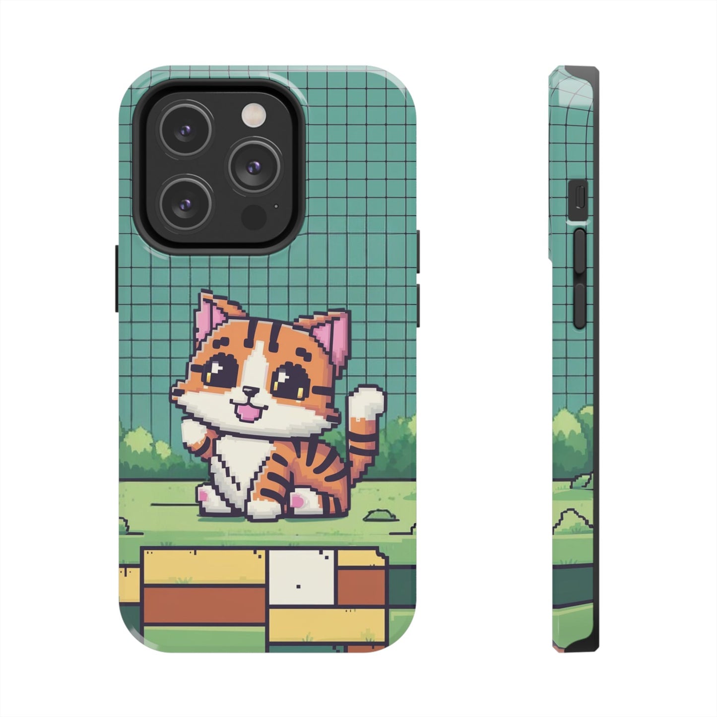 Meowmarabilia Wireless Charging Support Tough Case.