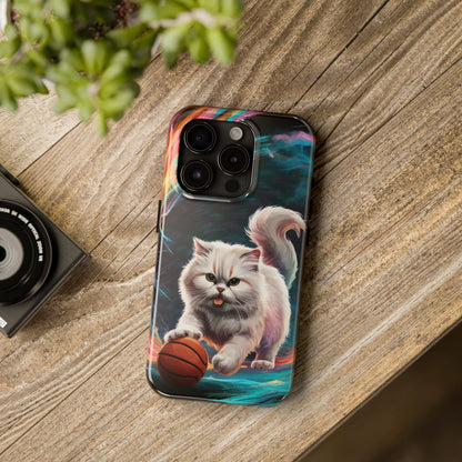 Meowble Dribble Wireless Charging Support Tough Case.
