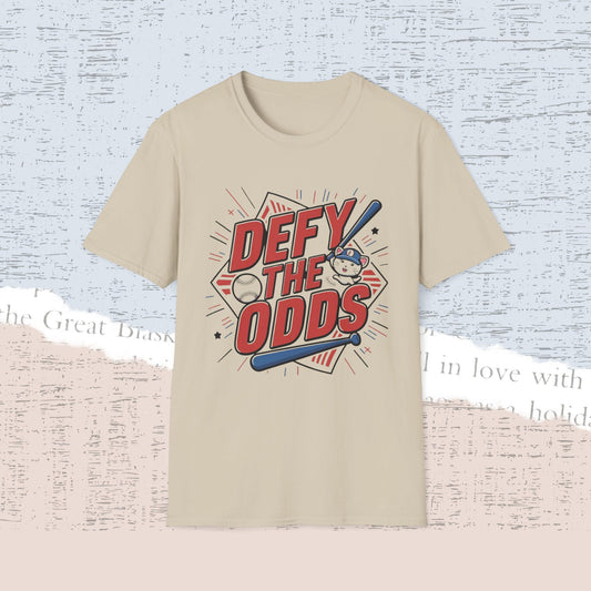 Defy The Odds Cotton Men Tee