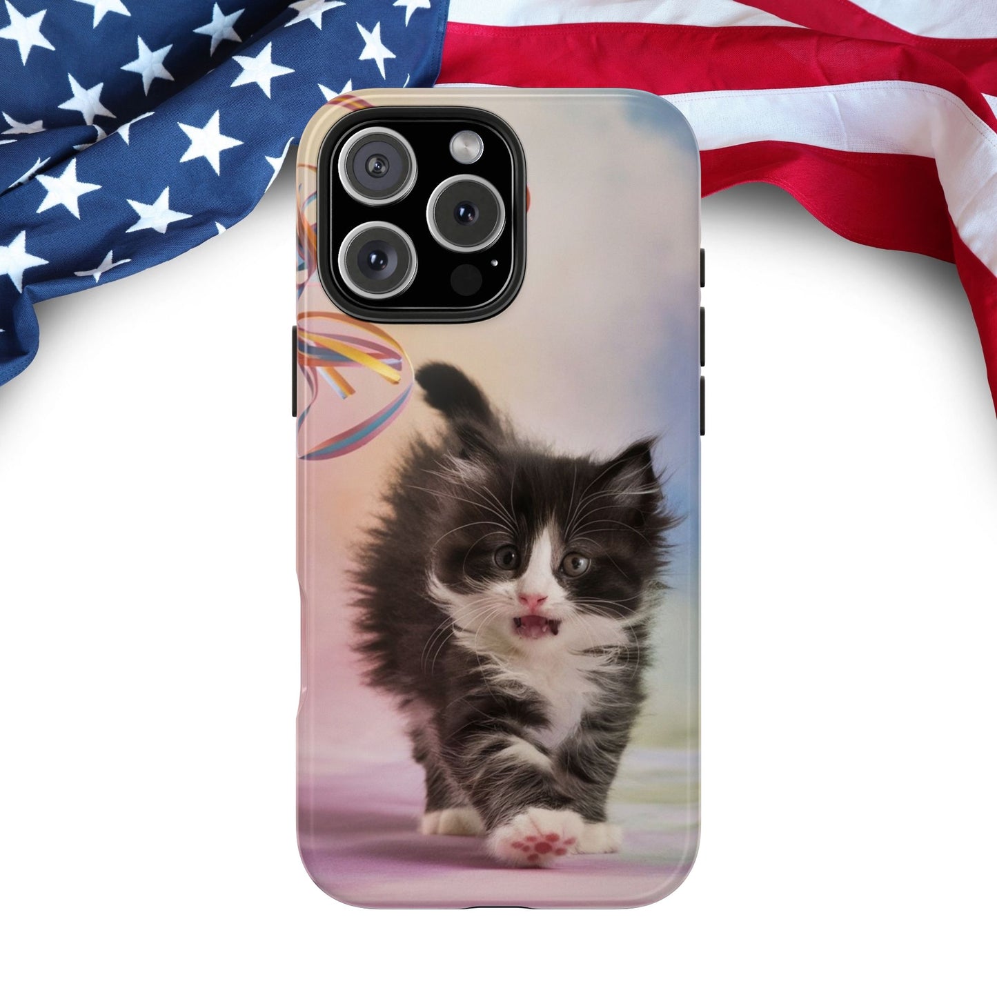 Meowjesty Wireless Charging Support Tough Case