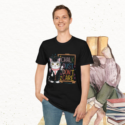 Chalk Dust Don't Care Cotton Tee