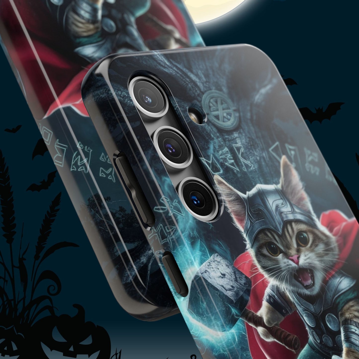Meow Mjolnir Wireless Charging Support Tough Case