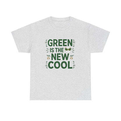 Green Is The New Cool Nature Cotton t Tee