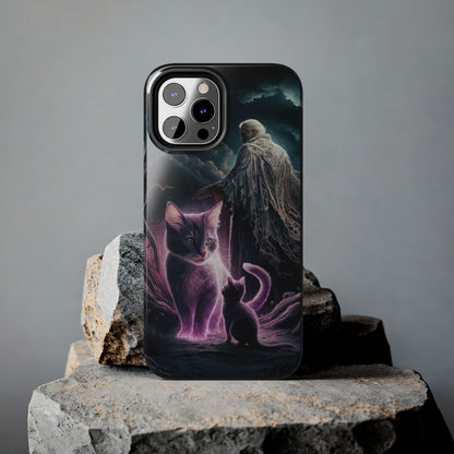 Meowmoirs Wireless Charging Support Tough Case