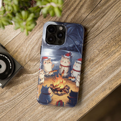 Meowmas Magic Wireless Charging Support Tough Case