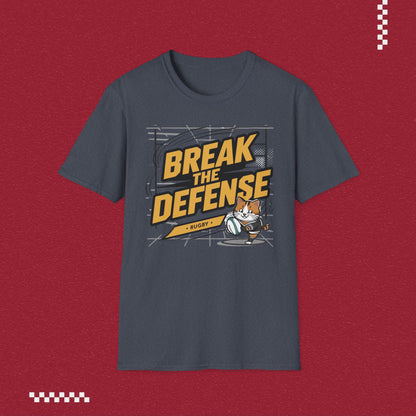 Break The Defence Crew Neck Cotton Men Tshirt